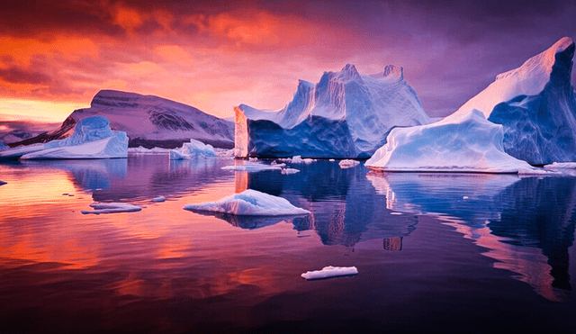Groenlandia es el segundo lugar congelado más grande del mundo. Imagen: IA | Freepik