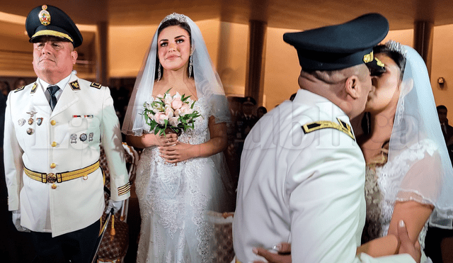 Reconocido cantante y Andrea Fonseca dan el sí en boda religiosa. Foto: composición LR/Mirian Torres / URPI-LR