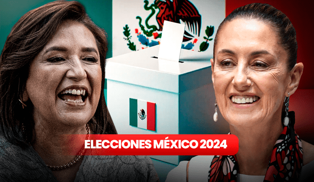 Claudia Sheinbaum y Xóchitl Gálvez son las candidatas favoritas a ganar las elecciones y convertirse en la primera presidenta de México. Foto: composición de Gerson Cardoso/La República/AFP/Dall-e de ChatGPT