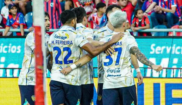 Cerro Porteño se quedó en el segundo lugar y complica sus chances para lograr el título nacional. Foto: Sportivo Luqueño.