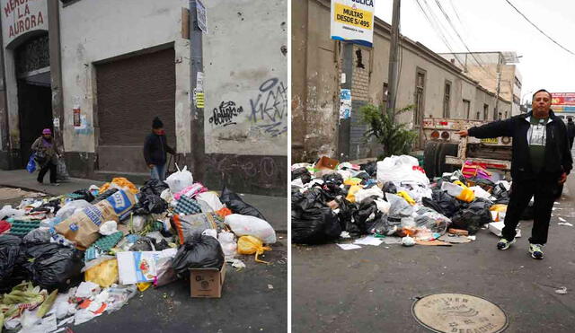 Ciudadanos se quejan por acumulación de desechos en calles de Lima. Foto: composición LR/Latina Noticias