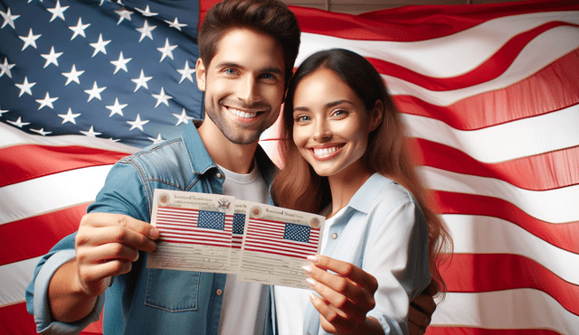 Estas son las indicaciones para obtener tu residencia americana. Foto: IA/GPT