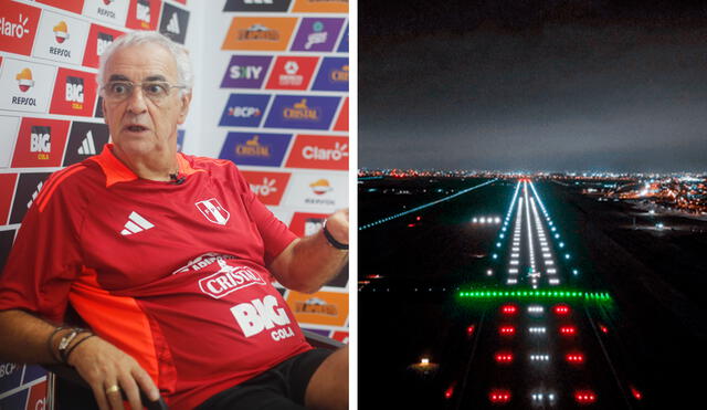 Algunos jugadores de la selección peruana llegaban al Aeropuerto Jorge Chávez esta noche. Foto: composición LR/Carlos Contreras/La República/difusión