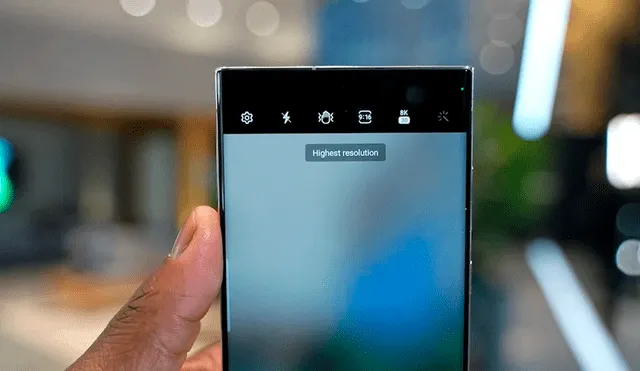Así podrás crear GIFs en tu celular Samsung Galaxy con la misma app de la cámara. Foto: Sammobile