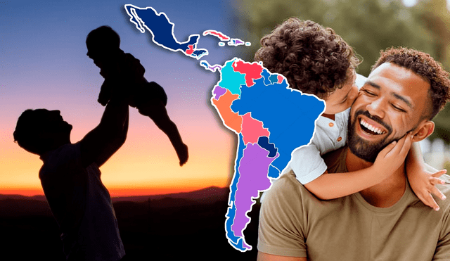 Se trata de 4 países de América Latina que celebran el Día del Padre en otras fechas. Foto: composición de Jazmin Ceras/La República/Freepik