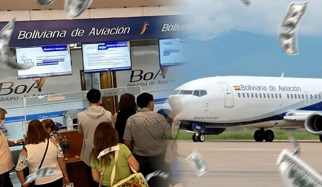 La escasez de dólares ha comenzado a afectar significativamente al sector aeronáutico en Bolivia. Foto: composición de Jazmin Ceras/LR/AFP. Video: Handling & Poor's
