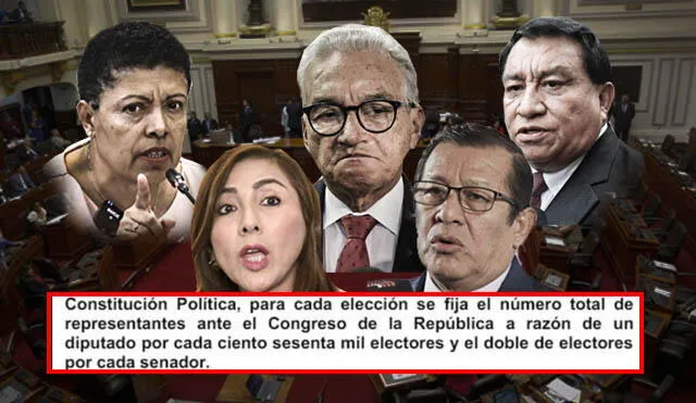 Proyecto fue presentado por Moyano, Camones, Aguinaga, Salhuana, José Luna, entre otros. Foto composición: La República