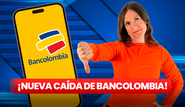 Usuarios reportan el no funcionamiento de la App de Bancolombia desde tempranas horas. Foto: composición LR / Freepik / PNGWing