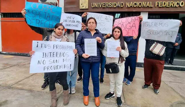 Estudiantes de la UNFV presentaron la declaración jurada hace 7 meses y no hay respuesta. Foto: Fiorella Alvarado