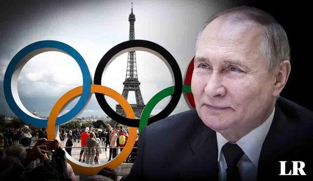 Rusia ha descartado estar detrás de una supuesta campaña de desinformación contra los Juegos Olímpicos de París 2024. Foto: composición LR/AFP