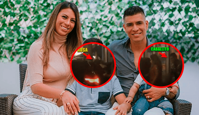 Paolo Hurtado fue captado junto a Rosa Fuentes y sus hijos en un restaurante miraflorino. Foto: Composición LR/Instagram Rosa Fuentes/Magaly TV: La Firme