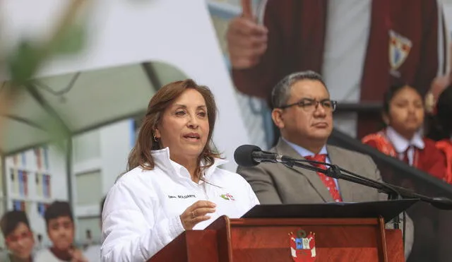 Dina Boluarte no brinda declaraciones a la prensa desde el 5 de abril. Foto: Dina Boluarte