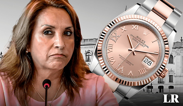 El caso Rolex involucra la presunta aceptación de artículos de lujo por parte de Boluarte del gobernador de Ayacucho, a cambio de presuntos favores políticos. Foto: composición LR/Dina Boluarte