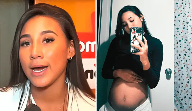 Samahara Lobatón comparte en sus redes sociales las vivencias de su segundo embarazo. Foto: composición LR/América TV/Instagram/Samahara Lobatón
