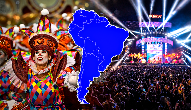 La mejor ciudad nocturna, alberga al carnaval mundialmente conocido. Foto: composición Gerson Oviedo/LR/ Turismo Ar