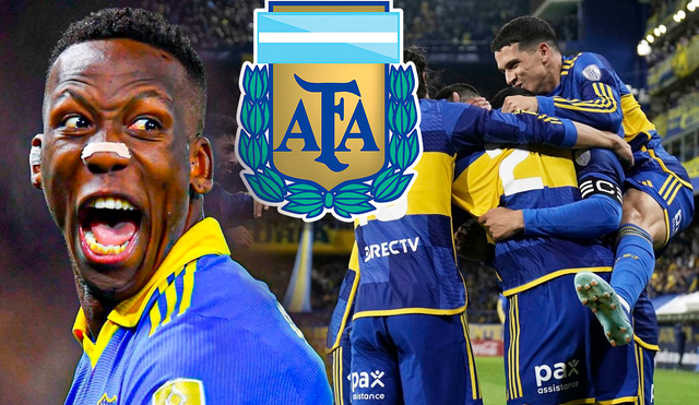 Luis Advíncula renovó su contrato con Boca Juniors hasta el 2026. Foto: composición LR/Twitter/Boca Juniors/AFA