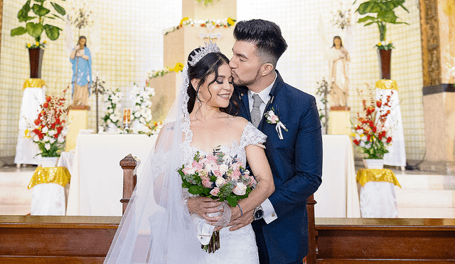 La boda de Farid Pachas y Gusdalia Becerra fue el 26 de abril del 2024. Una red social dio cuenta de la unión y motivaron comentarios a favor y en contra. Lo que importa es el amor. Foto: difusión