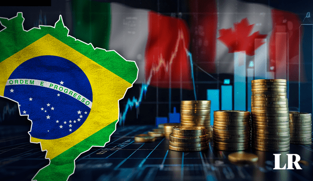 El PIB brasileño se expandió efectivamente un 2,5% en el primer trimestre respecto al mismo período del año pasado. Foto: composición de Jazmin Ceras/LR/Freepik. Video: FRANCE 24 Español