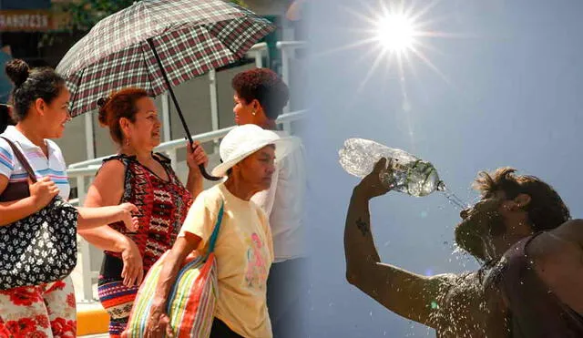 Para protegerse del incremento de radiación UV, el Senamhi recomienda a la población tomar precauciones como utilizar bloqueador solar, sombrero de ala ancha e hidratarse frecuentemente. Foto: composición LR/Andina