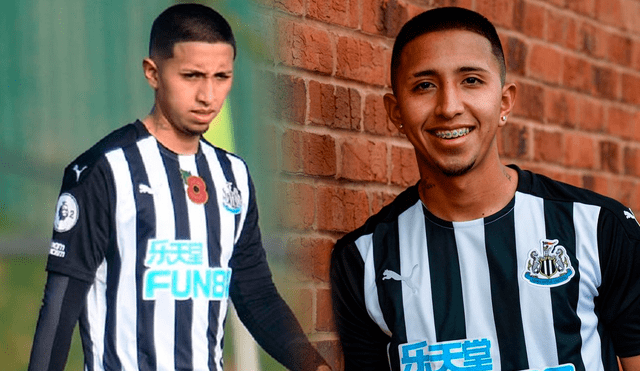 Rodrigo Vilca debutó como futbolista profesional en Deportivo Municipal y luego fichó por Newcastle. Foto: composición GLR/Newcastle