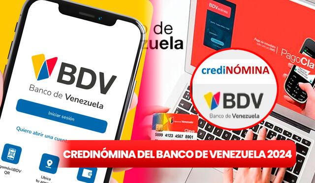 No todos los usuarios del Banco de Venezuela pueden acceder al Credinómina. Foto: composición LR/bdv en línea.