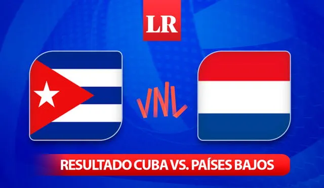 Cuba, en su último compromiso, terminó derrotado por Canadá por 3-1 en la VNL 2024 masculino. Foto: composición LR