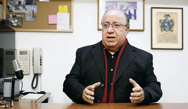 Voz. Fernando Tuesta sostiene que el Legislativo no quiere un Poder Judicial autónomo. Foto: difusión