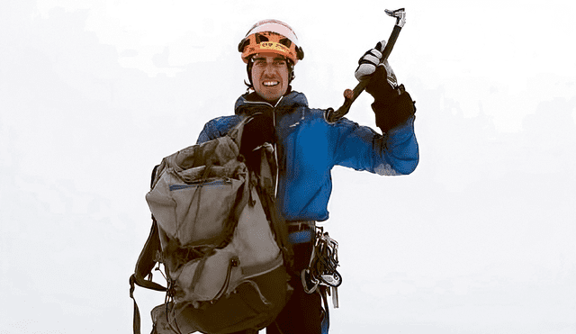 Montañista. Tomas Franchini tenía 35 años. Amaba escalar montañas y conquistó la cima de muchas de ellas en el mundo. Foto: difusión