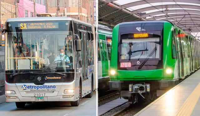 Varios servicios de transporte estará disponibles durante el feriado del 7 de junio, según la ATU. Foto: composición LR/Andina Varios servicios de transporte estará disponibles durante el feriado del 7 de junio, según la ATU. Foto: composición LR/Andina