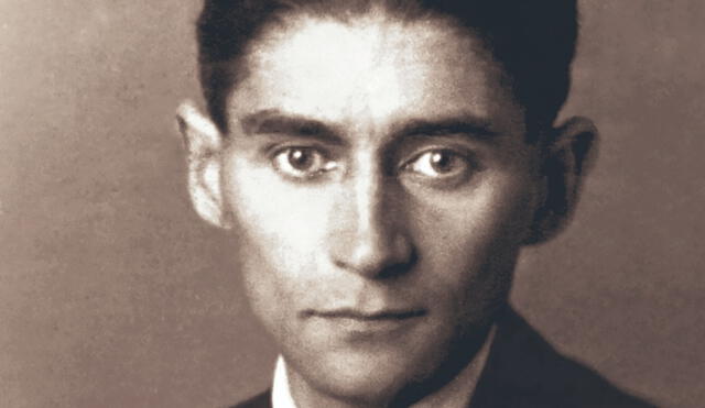 Centenario. Franz Kafka (1883-1924) y la primera edición de La metamorfosis (1916). Foto: difusión