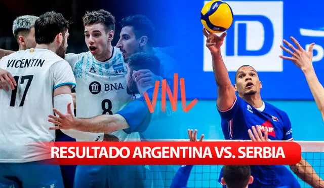 En el último partido de Argentina, la Albiceleste lo terminó ganando por 3-1 ante Canadá en un electrizante duelo. Foto: composición LR/VoleibolArgentino/VNL