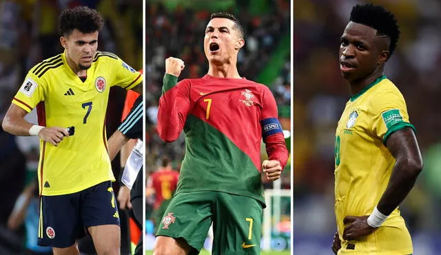 Colombia, Portugal y Brasil son algunas de las selecciones que jugaron amistosos el último sábado 8 de junio. Foto: composición de LR/AFP