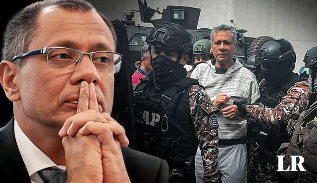 Jorge Glas se encuentra recluido en La Roca, la cárcel de máxima seguridad de Ecuador. Foto: composición de Jazmin Ceras/La República/AFP