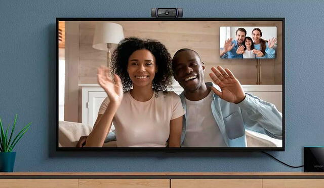 Aprende a proyectar una videollamada en tu Smart TV. Foto: Xataka