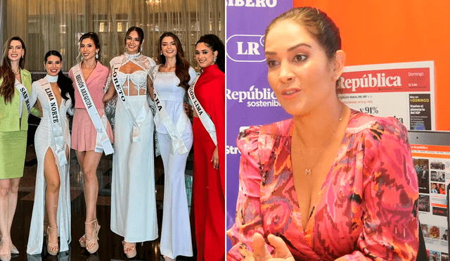 Marina Mora defiende el cobro de entradas para ver la final del Miss Perú Universo. Foto: Instagram/Miss Perú/Leonardo Santana/La República