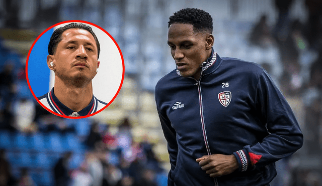 Gianluca Lapadula y Yerry Mina estarán presentes en la Copa América 2024. Foto: composición LR/Cagliari