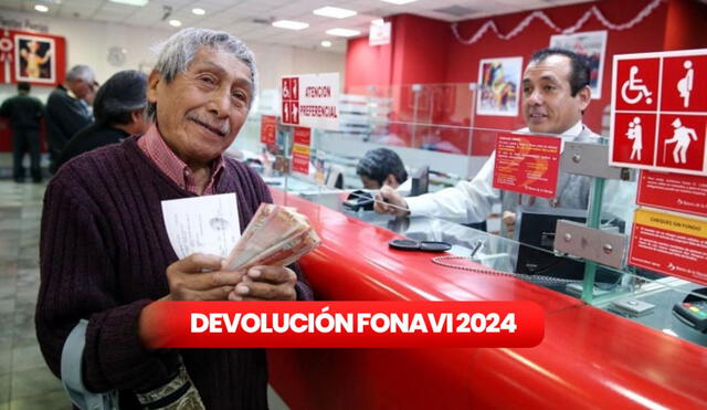 El primer grupo de fonavistas pueden cobrar la devolución de sus aportes desde abril del 2024. Foto: Andina