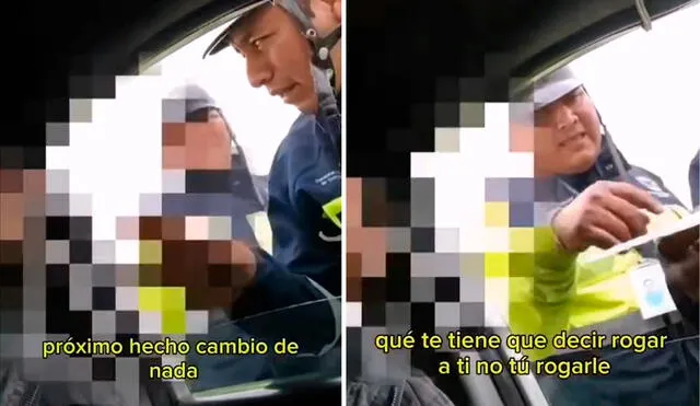 Taxista intervenido registró el hecho delictivo. Foto: composición LR/Facebook/Prensa Total