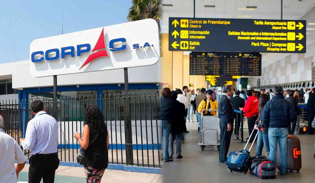 El presidente de Corpac, José Luis Barrios, explicó que la falla de luces en el Aeropuerto Internacional Jorge Chávez se debió a un cortocircuito en el cableado subterráneo. Foto: composición LR/Andina