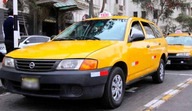 La fecha límite para que los taxistas pinten sus vehículos de amarillo es el jueves 13 de junio de 2024, según la ATU. Foto: Andina