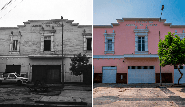 El Cine Conde de Lemos fue inaugurado en 1948. Foto: composición LR/EmiLima