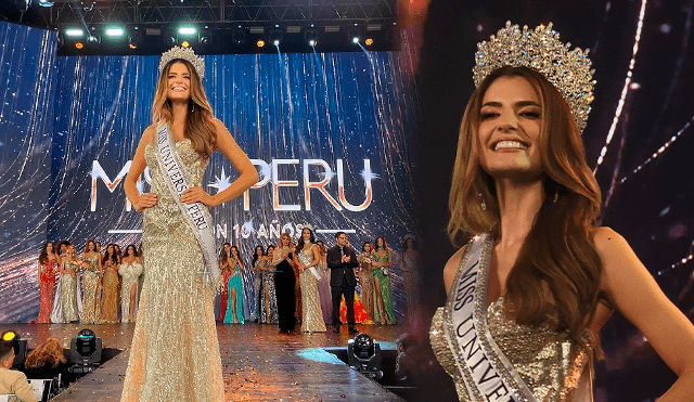 Tatiana Calmell gana la corona del Miss Perú y representará a nuestro país en el Miss Universo. Foto: composición LR/MissPerú/Kevinn García URPI - LR