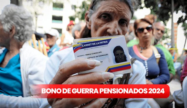 Los pensionados son los últimos en recibir el Bono de Guerra cada mes. Foto: composición LR/El Nacional