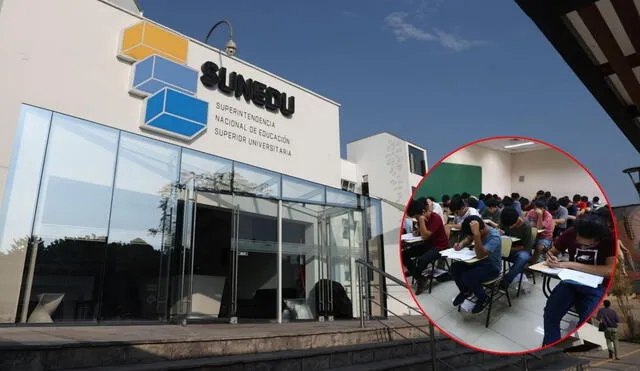 Sunedu negó el licenciamiento dos veces a esta universidad. Composición: LR/Andina