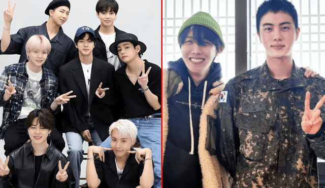 A horas de la salida de Jin, los miembros de BTS podrán reencontrarse con el idol tras su salida del servicio militar. Foto: composición LR/BIGHIT