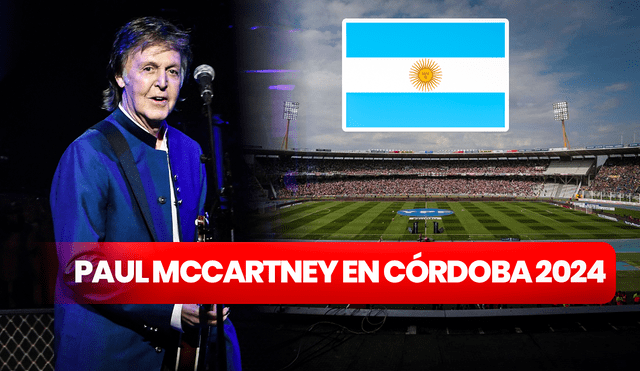 La preventa de entradas para Paul McCartney en Córdoba 2024 comenzará esta misma semana. Foto: composición LR/AFP/Freepik