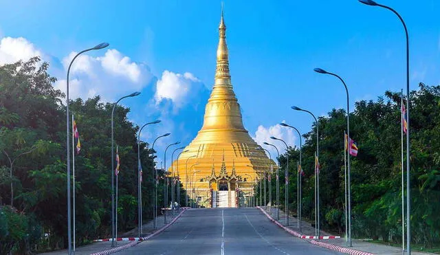 Naypyidaw, la capital de Myanmar, se extiende por 4.600 kilómetros cuadrados, 78 veces mayor que Manhattan. Foto: Remote Lands