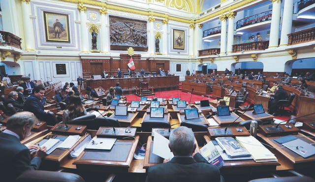 El congreso sesionaría la mayoría de días de su última semana de legislatura. Foto: difusión