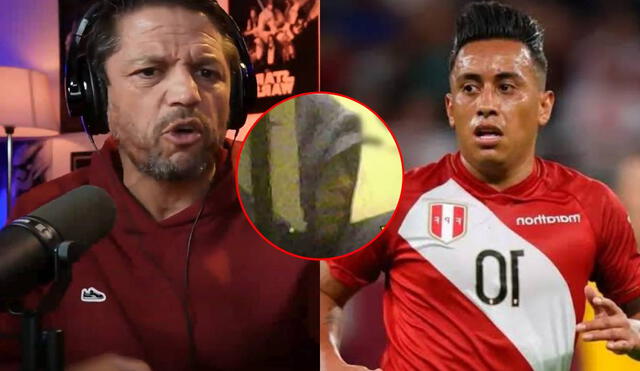 Christian Cueva viajó con la selección peruana para jugar la Copa América. Foto: composición LR/captura de ‘Dos Puntas’