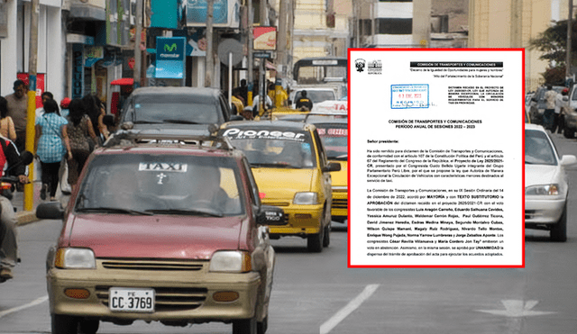 El proyecto de ley de Bellido sobre taxis modelo Tico genera controversia. Foto: Municipalidad Provincial de Chiclayo